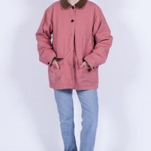 Vintage LL Bean Outerwear Jacket/Coat in Dusty Pink Size Small